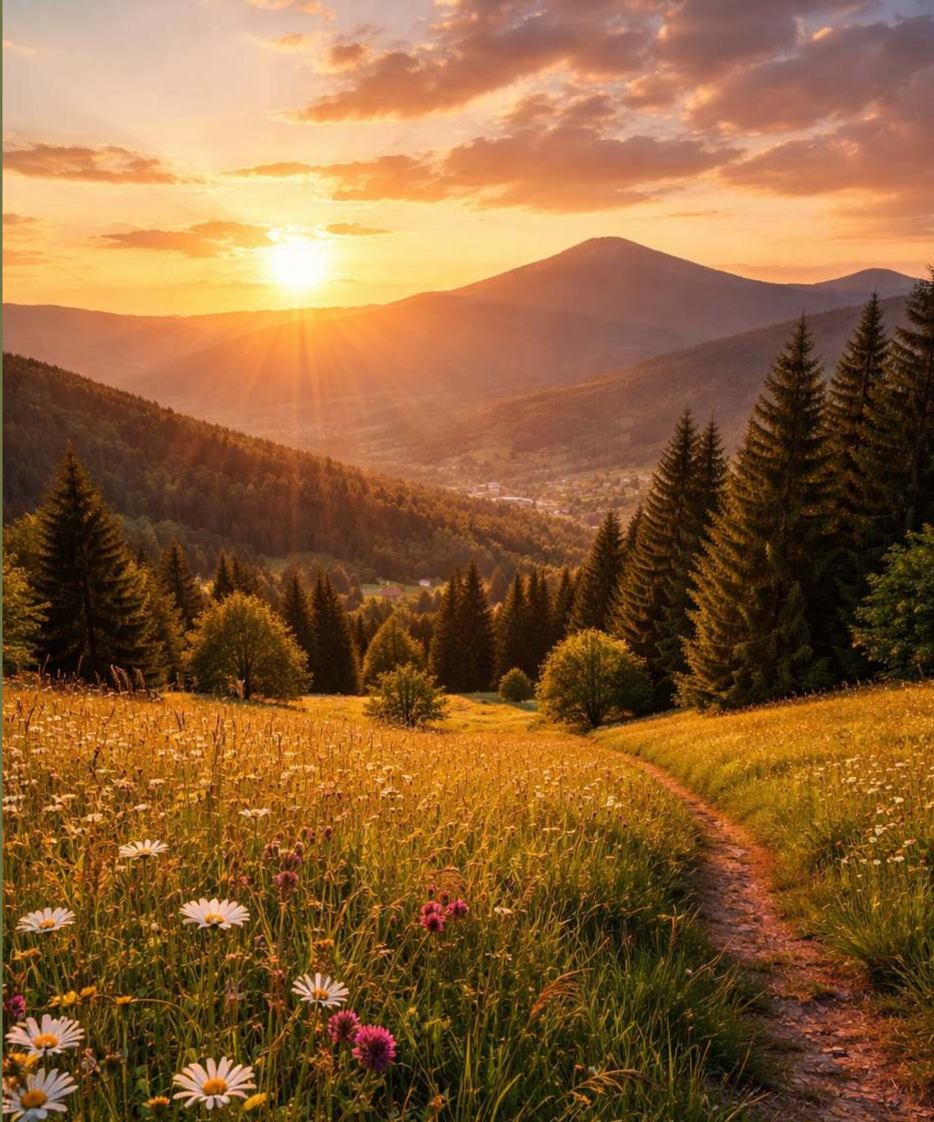 Beskydská krajina kolem Čeladné